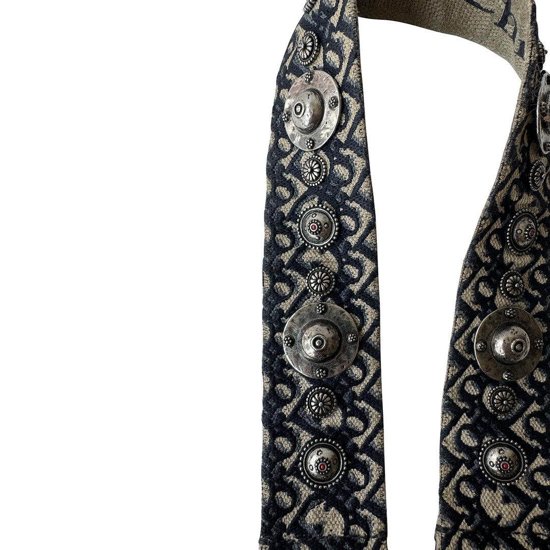 Christian Dior Oblique Logo Shoulder Strap - revogue