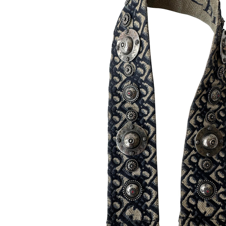 Christian Dior Oblique Logo Shoulder Strap - revogue