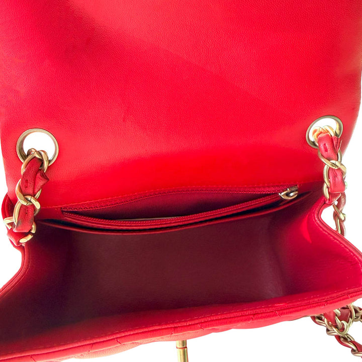 Chanel Mini Square Classic Flap Bag - revogue