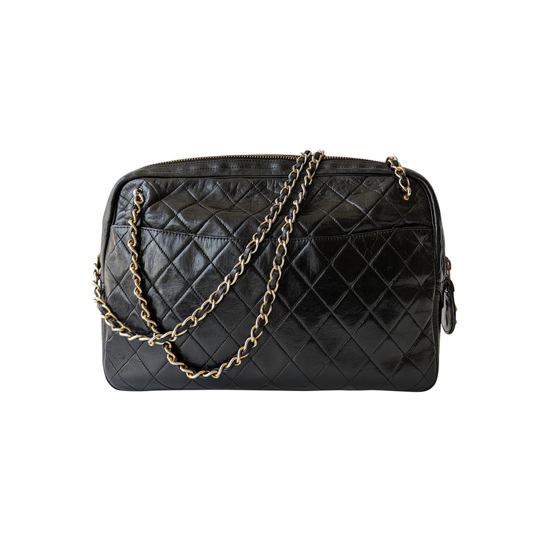 Chanel Quilted Vintage Shoulder Bag - revogue