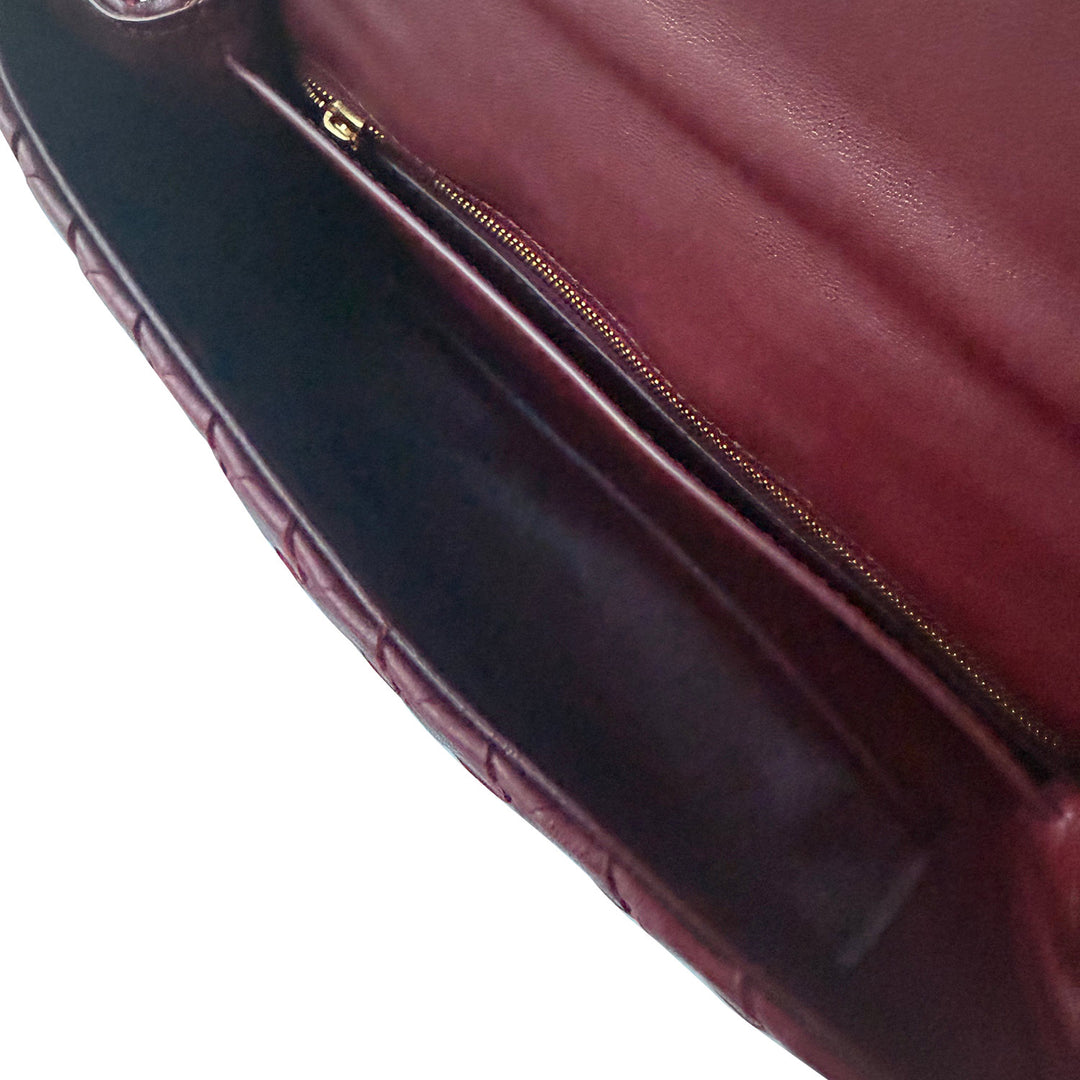 Bottega Veneta Intrecciato Flap Crossbody Bag