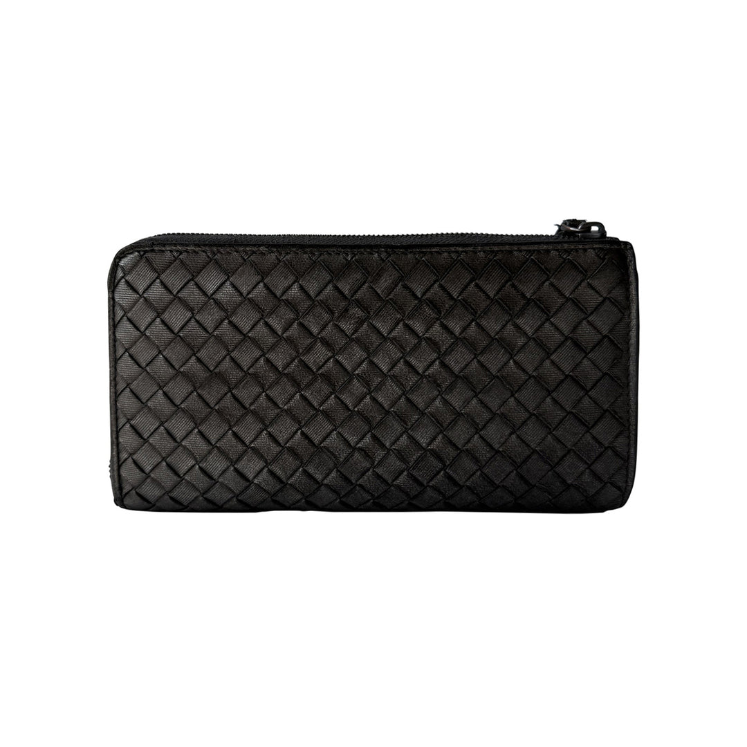 Bottega Veneta Intrecciato Long Wallet - revogue