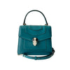 Bvlgari Leather Serpenti Forever Top Handle Bag