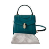 Bvlgari Leather Serpenti Forever Top Handle Bag