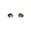 Cartier White Yellow Rose Gold Trinity Earrings