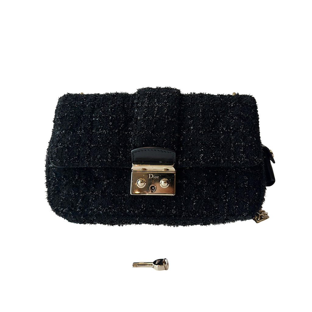 Christian Dior Tweed Miss Dior Promenade Bag