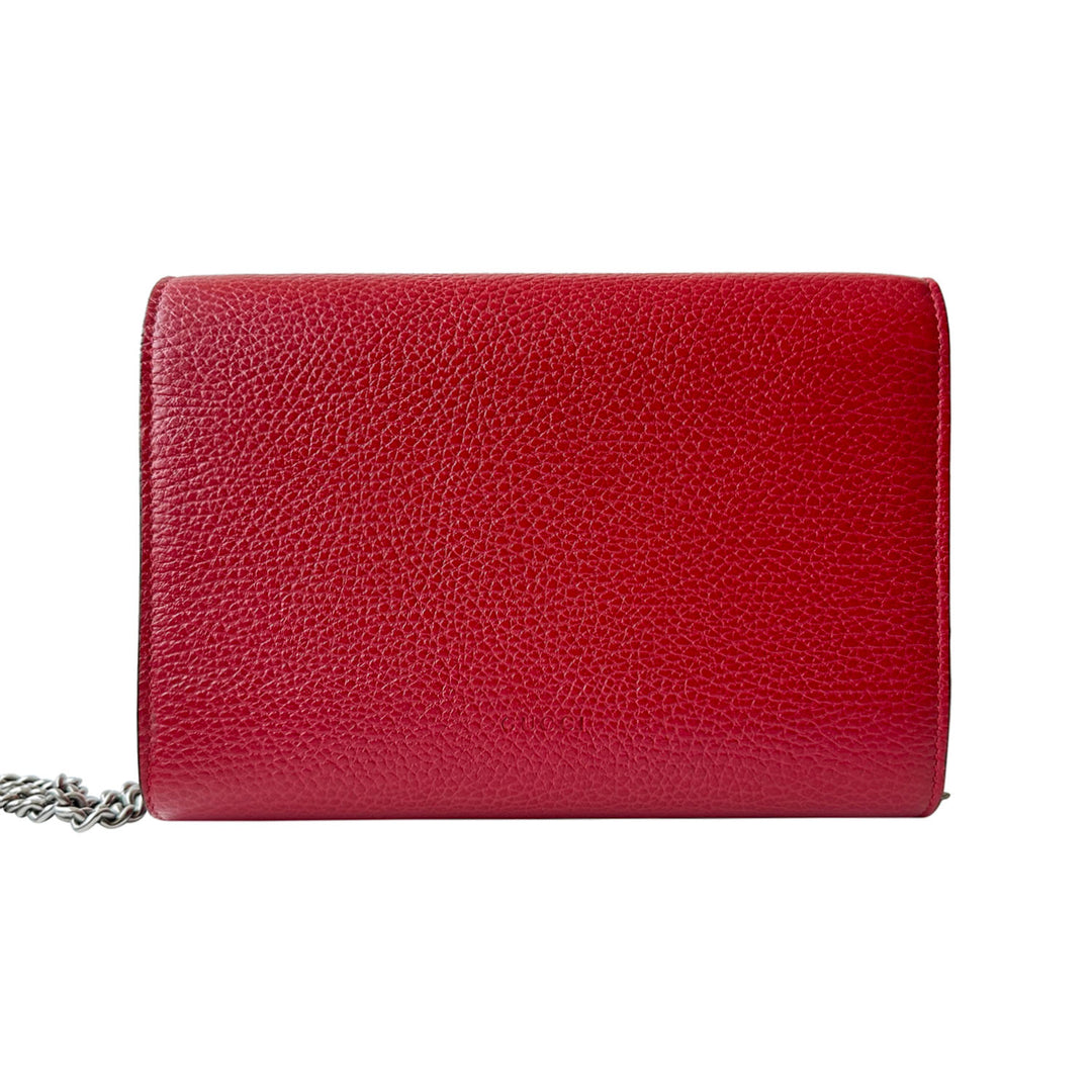 Gucci Dionysus Mini Supreme Chain Wallet - revogue