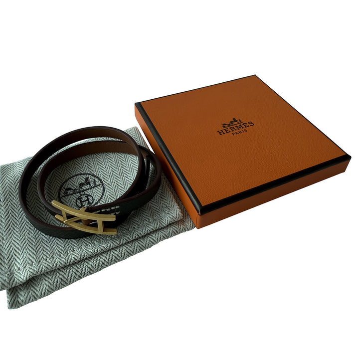 Hermes Behapi Double Tour Bracelet - revogue