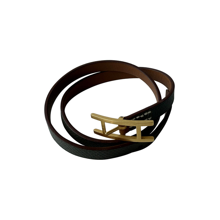 Hermes Behapi Double Tour Bracelet - revogue