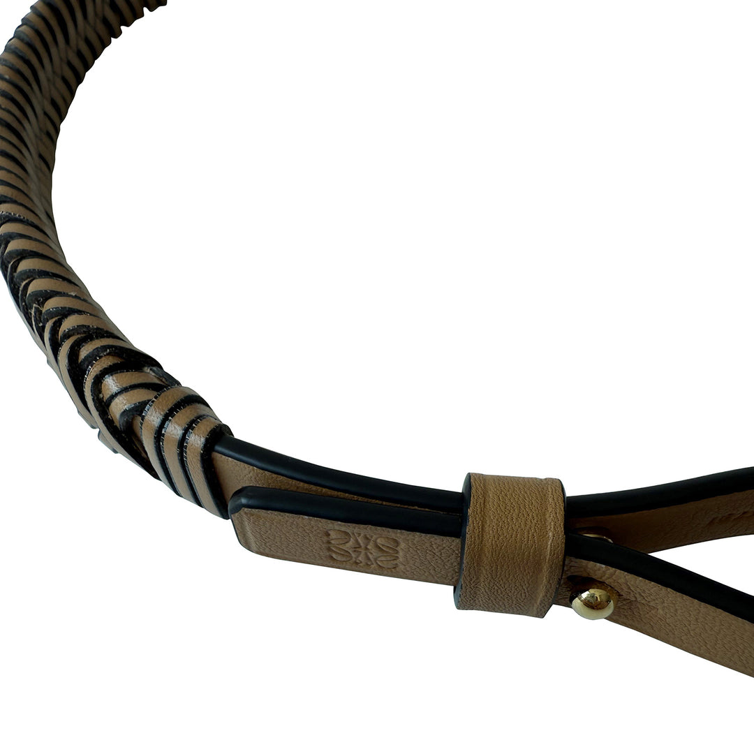 Loewe Woven Spiral Bag Strap - revogue