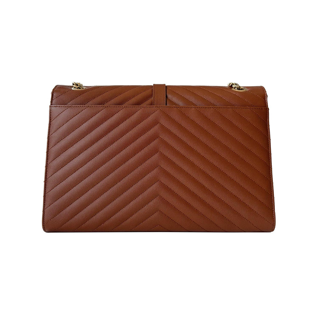 Saint Laurent Monogram Envelope Large Bag