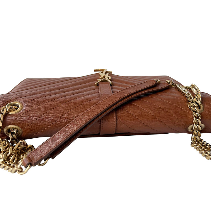 Saint Laurent Monogram Envelope Large Bag