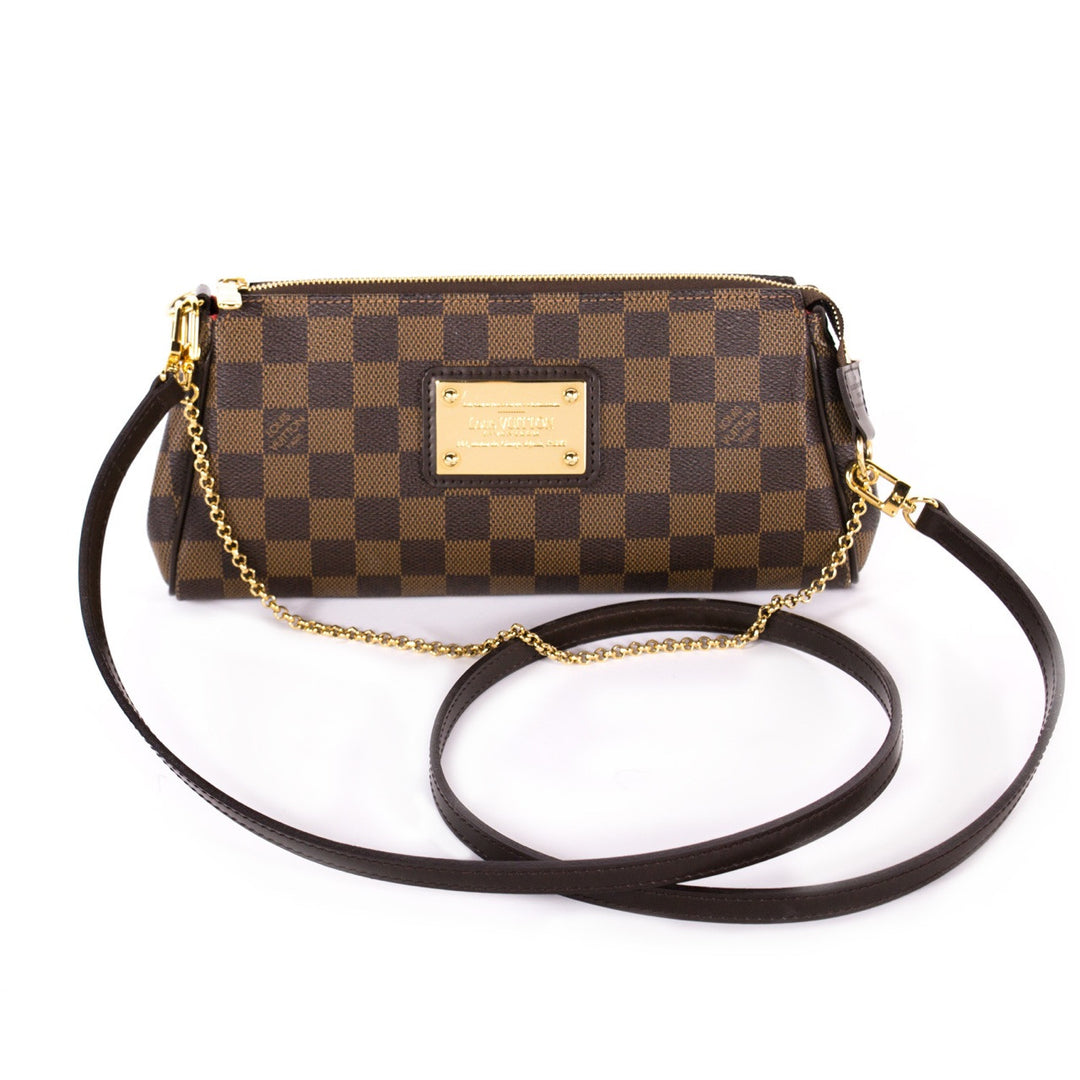 Louis Vuitton Damier Eva Clutch Bags Louis Vuitton - Shop authentic new pre-owned designer brands online at Re-Vogue