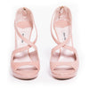 Miu Miu Nude Leather Sandals - revogue