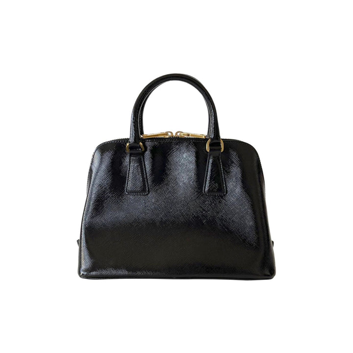 Small Prada Saffiano Vernice Promenade Bag - revogue