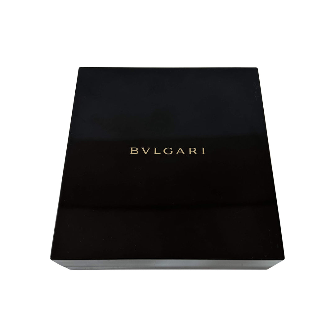 Bvlgari 18K Diamond Circle Drop Earrings - revogue