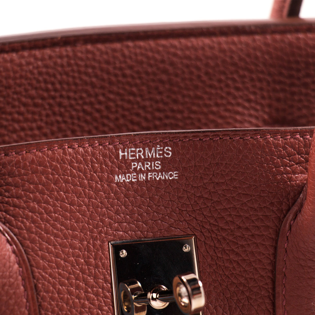 Hermès Birkin 35 Ruby Red Togo Bags Hermès - Shop authentic new pre-owned designer brands online at Re-Vogue