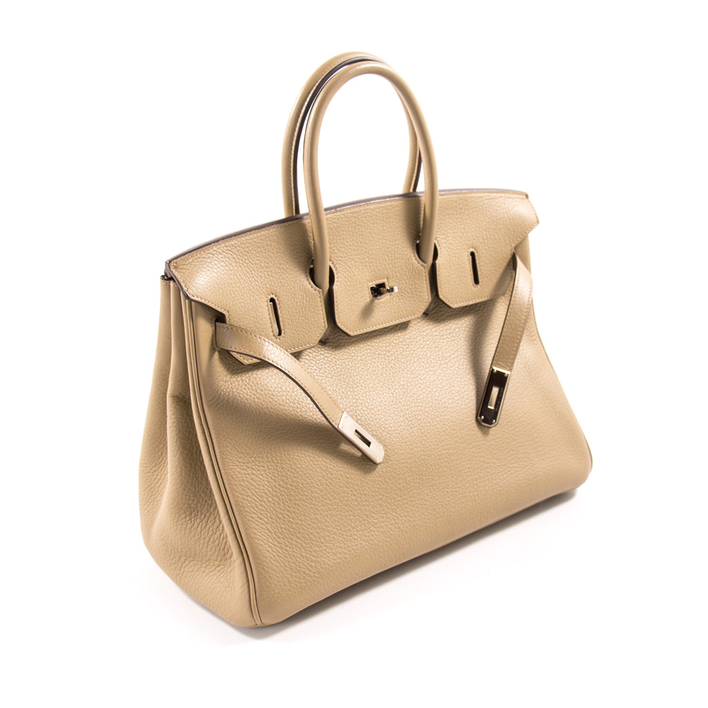 Hermès Birkin 35 Tabac Clemence Bags Hermès - Shop authentic new pre-owned designer brands online at Re-Vogue