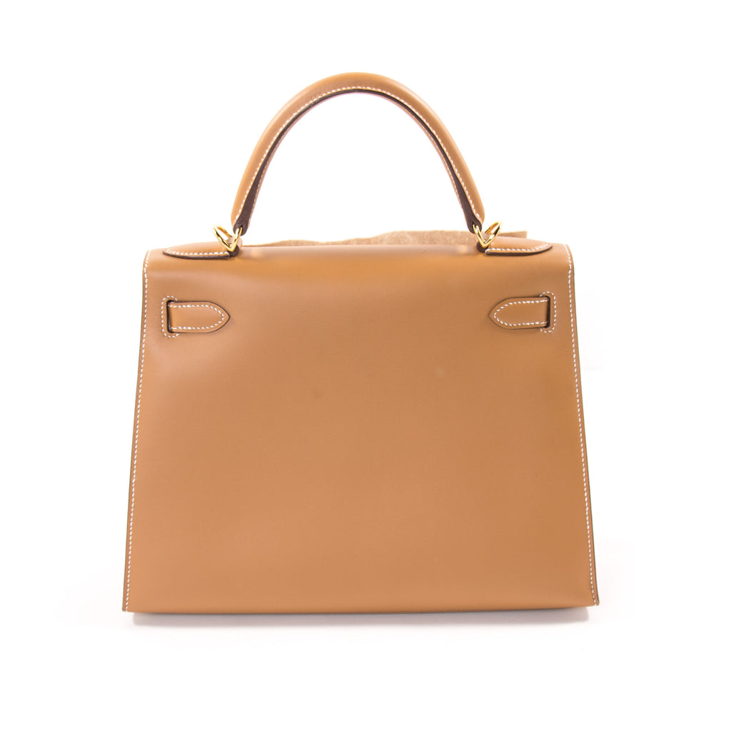 Hermès Kelly 28 Sellier Gold Chamonix Calf Bags Hermès - Shop authentic new pre-owned designer brands online at Re-Vogue