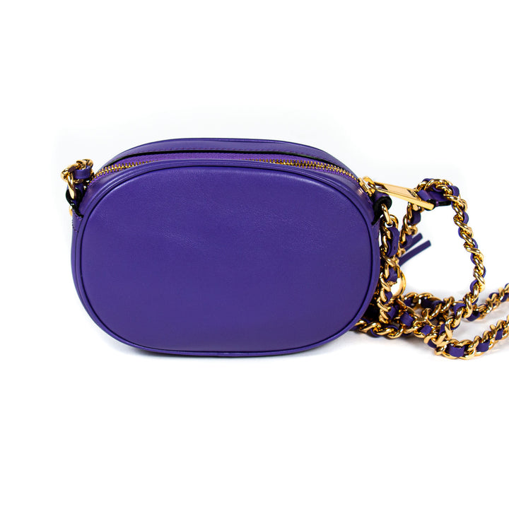 Moschino Tassel Logo Camera Bag - revogue