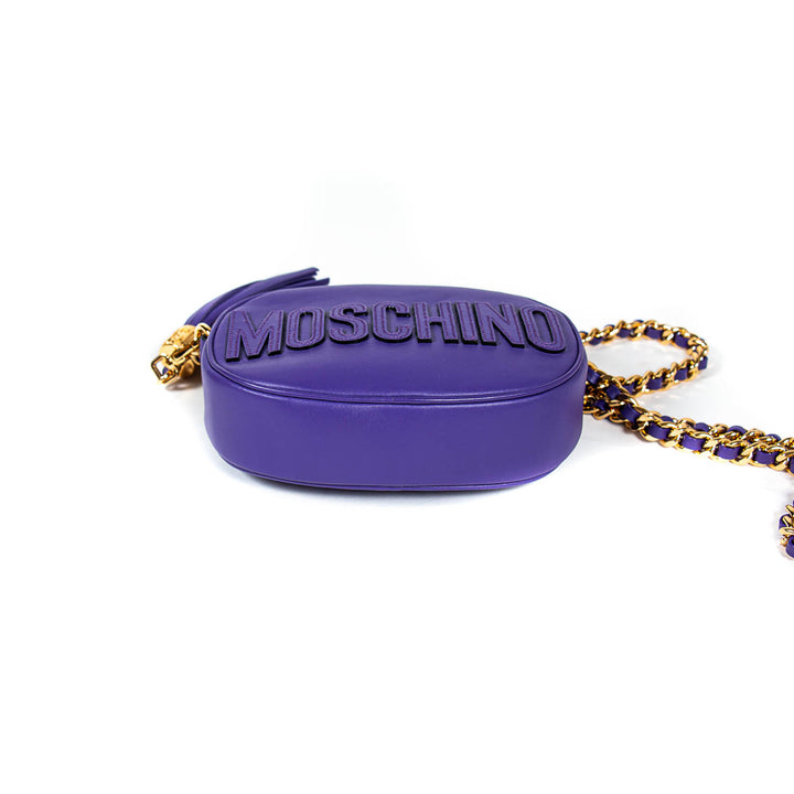 Moschino Tassel Logo Camera Bag - revogue