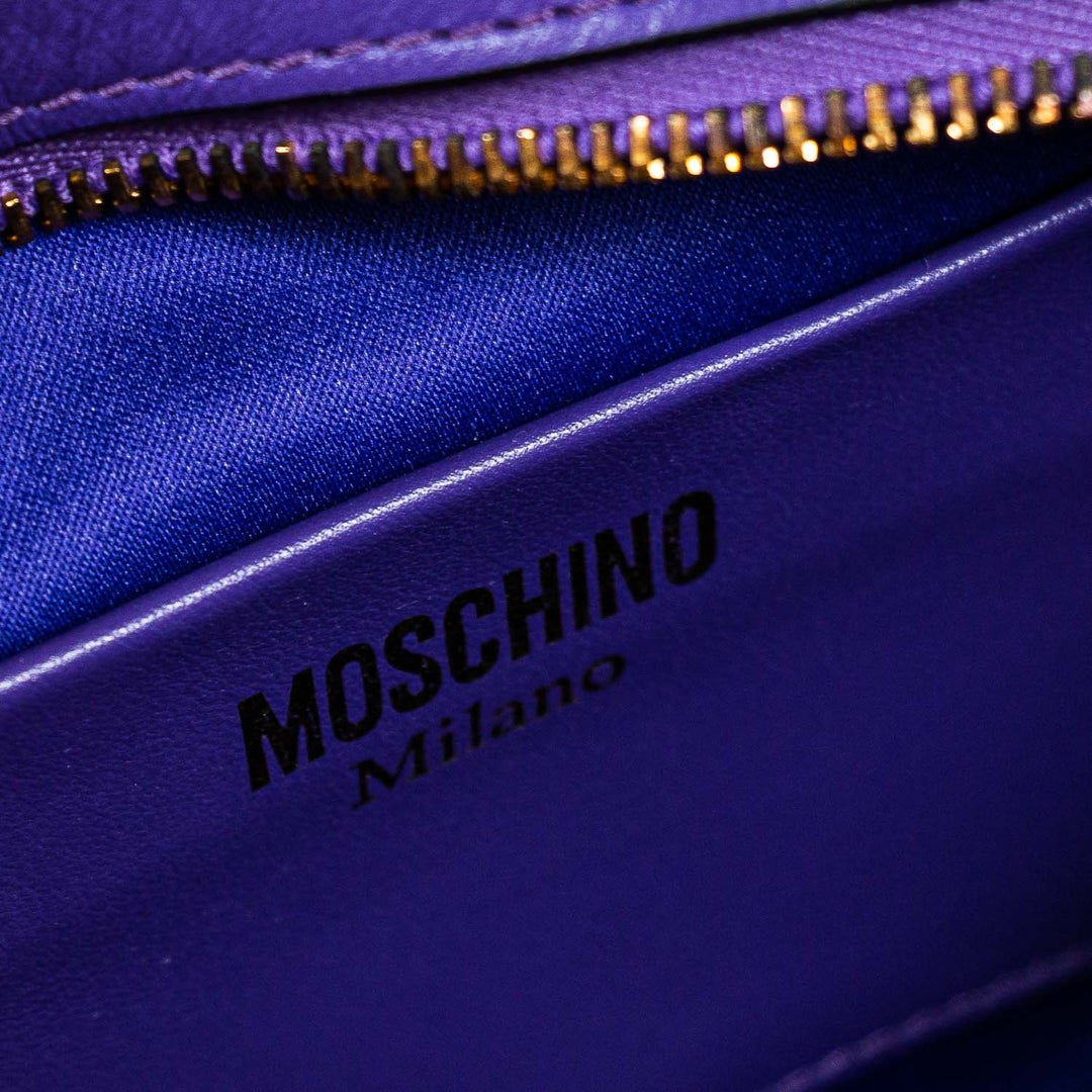 Moschino Tassel Logo Camera Bag - revogue