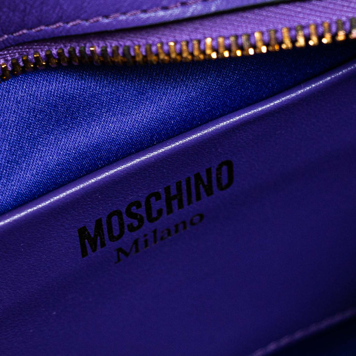 Moschino Tassel Logo Camera Bag - revogue