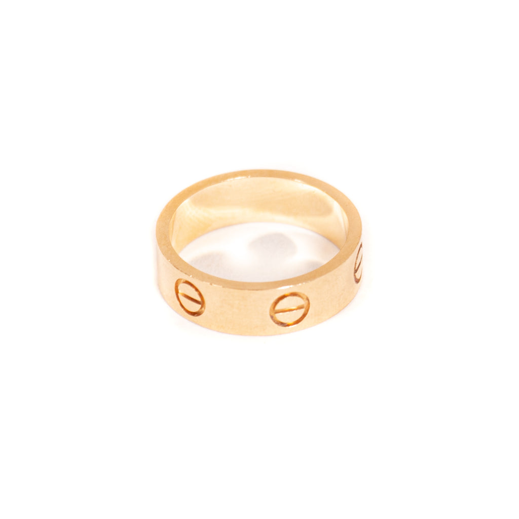 Cartier Yellow Gold Love Ring