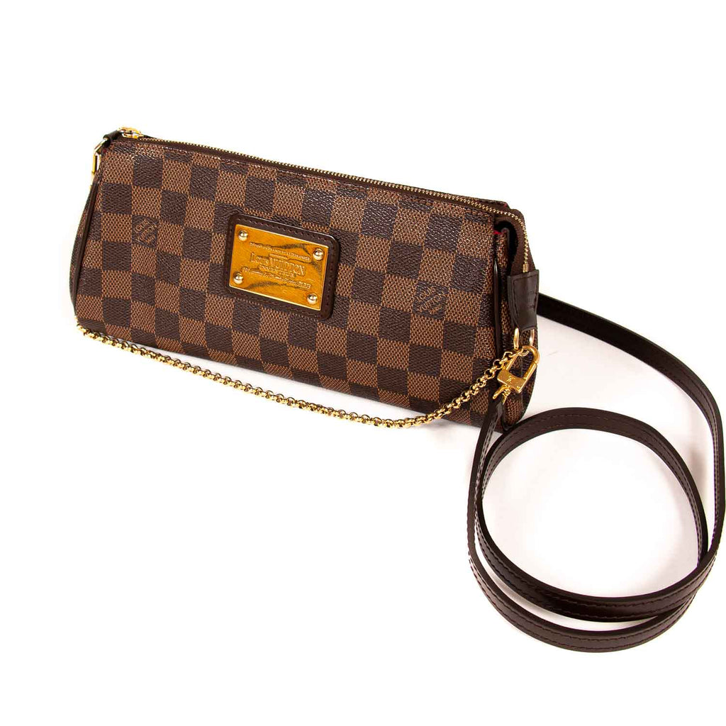 Louis Vuitton Damier Ebene Eva Clutch