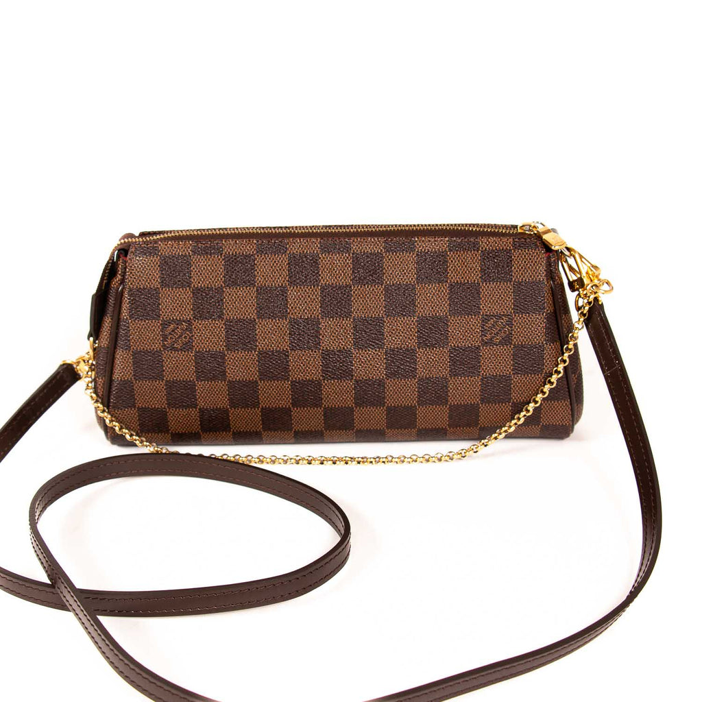 Louis Vuitton Damier Ebene Eva Clutch