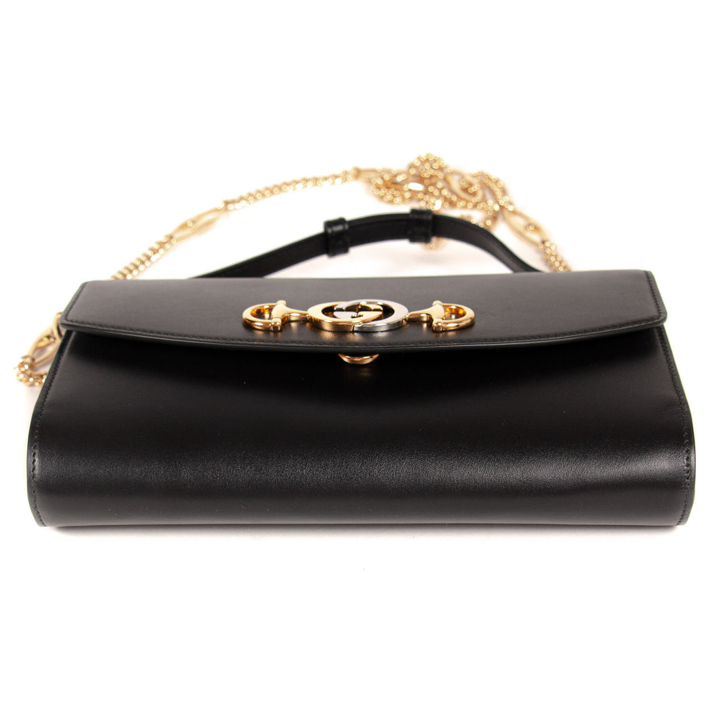 Gucci Zumi Smooth Leather Shoulder Bag