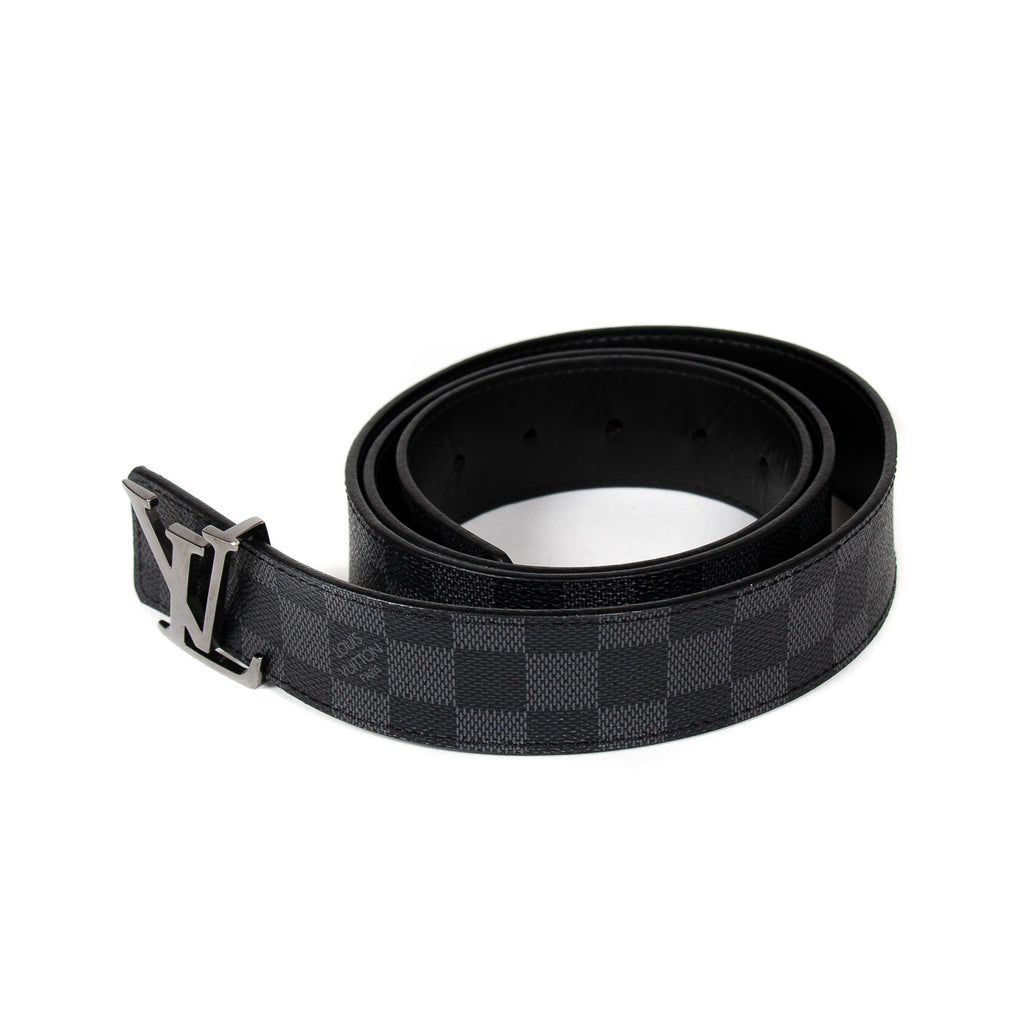 Louis Vuitton Damier Graphite Initiales Belt