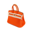 Hermès Birkin 25 Orange Togo Leather