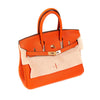 Hermès Birkin 25 Orange Togo Leather