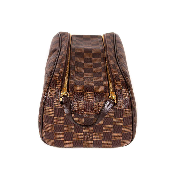 Louis Vuitton Damier Ebene King Size Toiletry Pouch - revogue