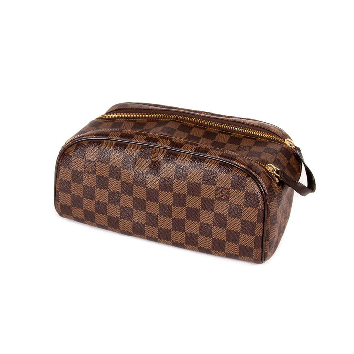 Louis Vuitton Damier Ebene King Size Toiletry Pouch - revogue