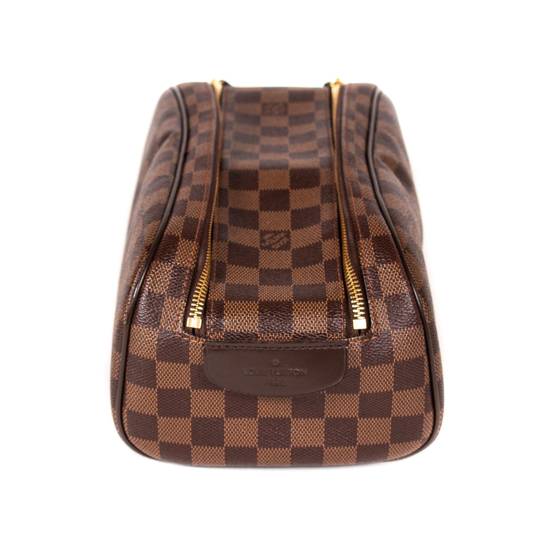 Louis Vuitton Damier Ebene King Size Toiletry Pouch - revogue