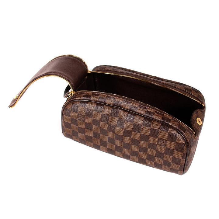 Louis Vuitton Damier Ebene King Size Toiletry Pouch - revogue