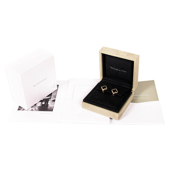 Van Cleef & Arpels Vintage Alhambra Earrings - revogue