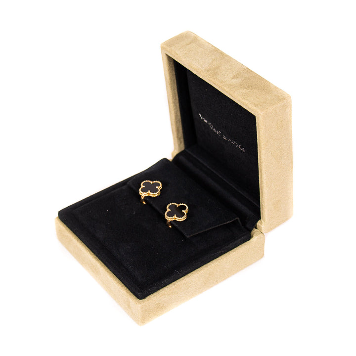 Van Cleef & Arpels Vintage Alhambra Earrings - revogue
