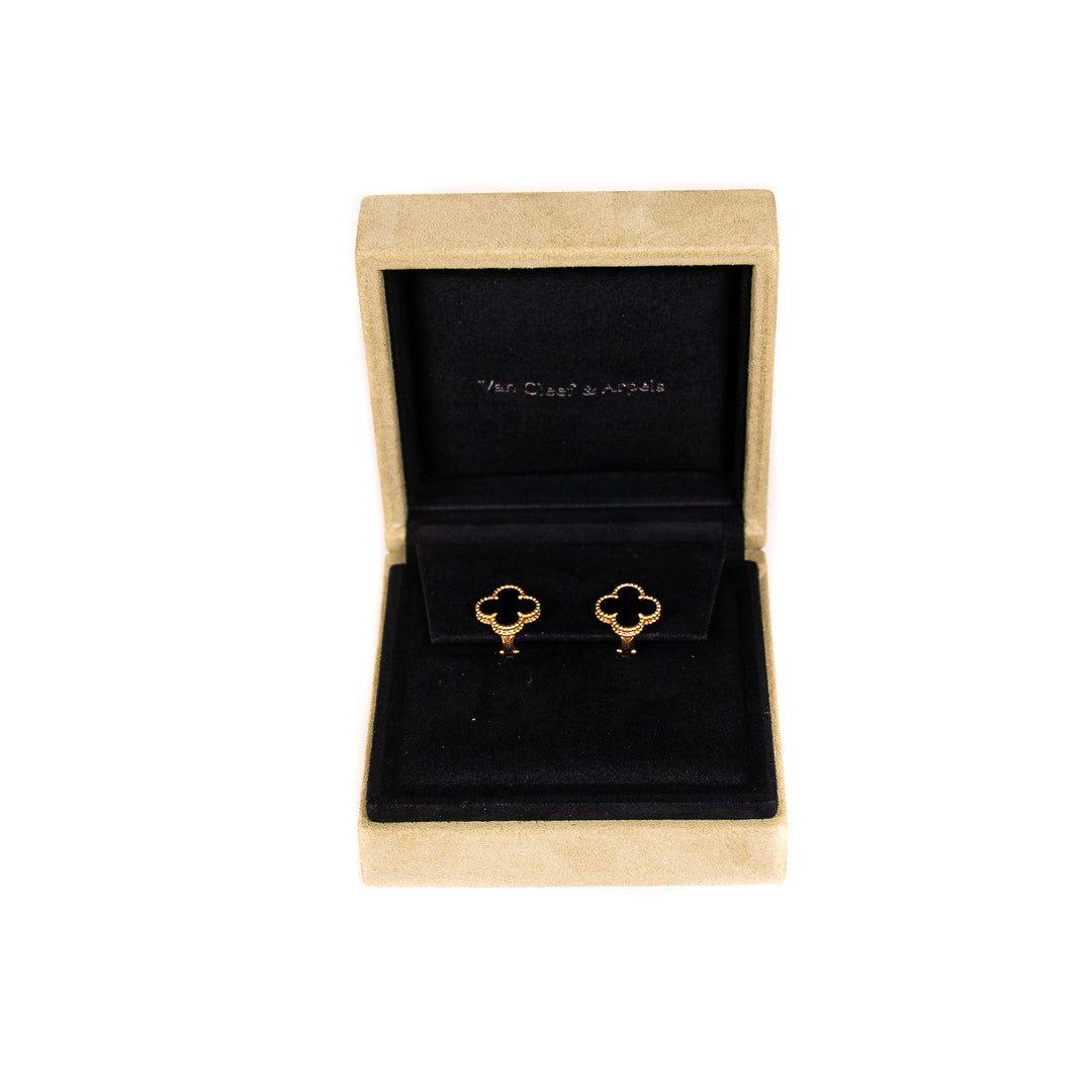 Van Cleef & Arpels Vintage Alhambra Earrings - revogue