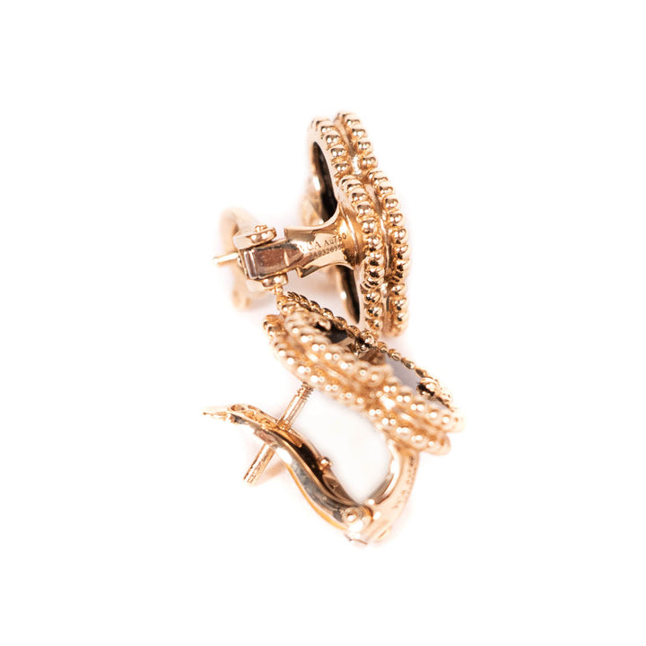 Van Cleef & Arpels Vintage Alhambra Earrings - revogue