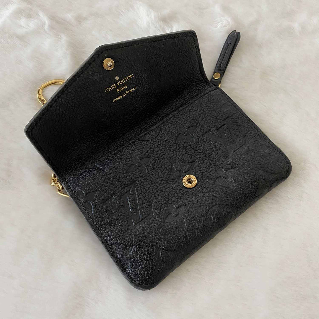Louis Vuitton Monogram Empreinte Key Pouch - revogue
