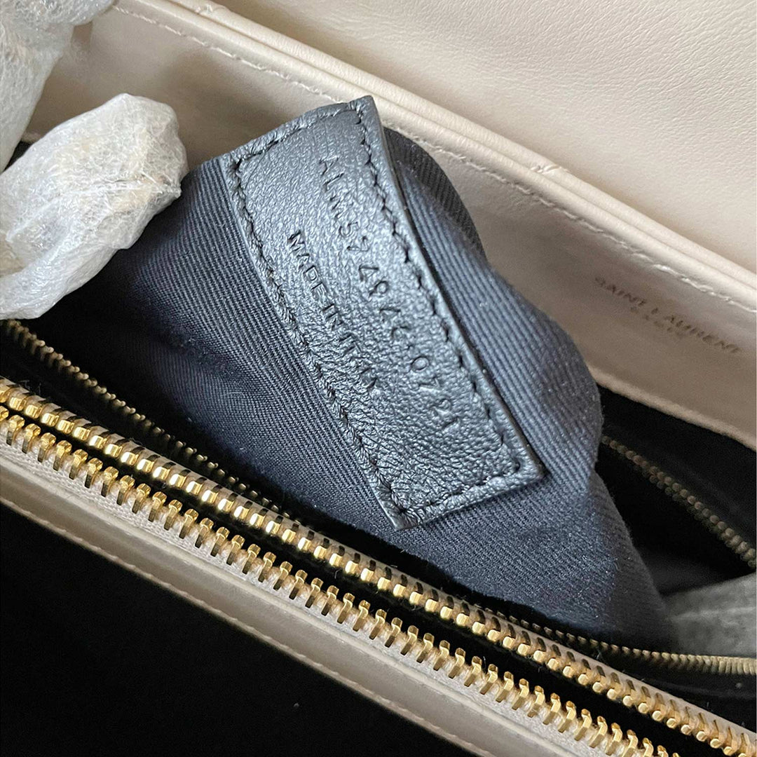 Saint Laurent Medium Matelassé LouLou Bag - revogue