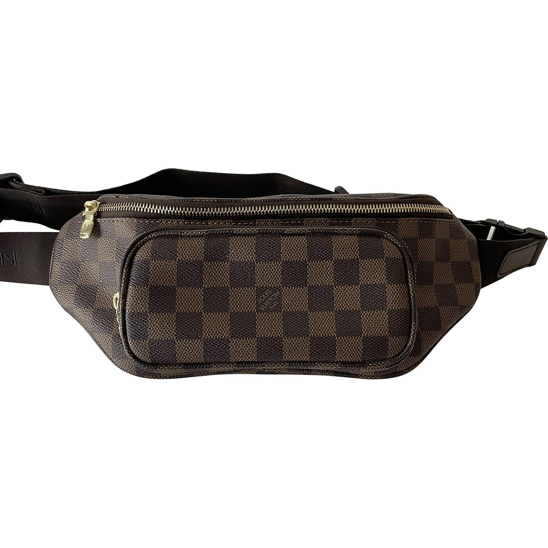 Louis Vuitton Damier Ebene Melville Waist Bag - revogue