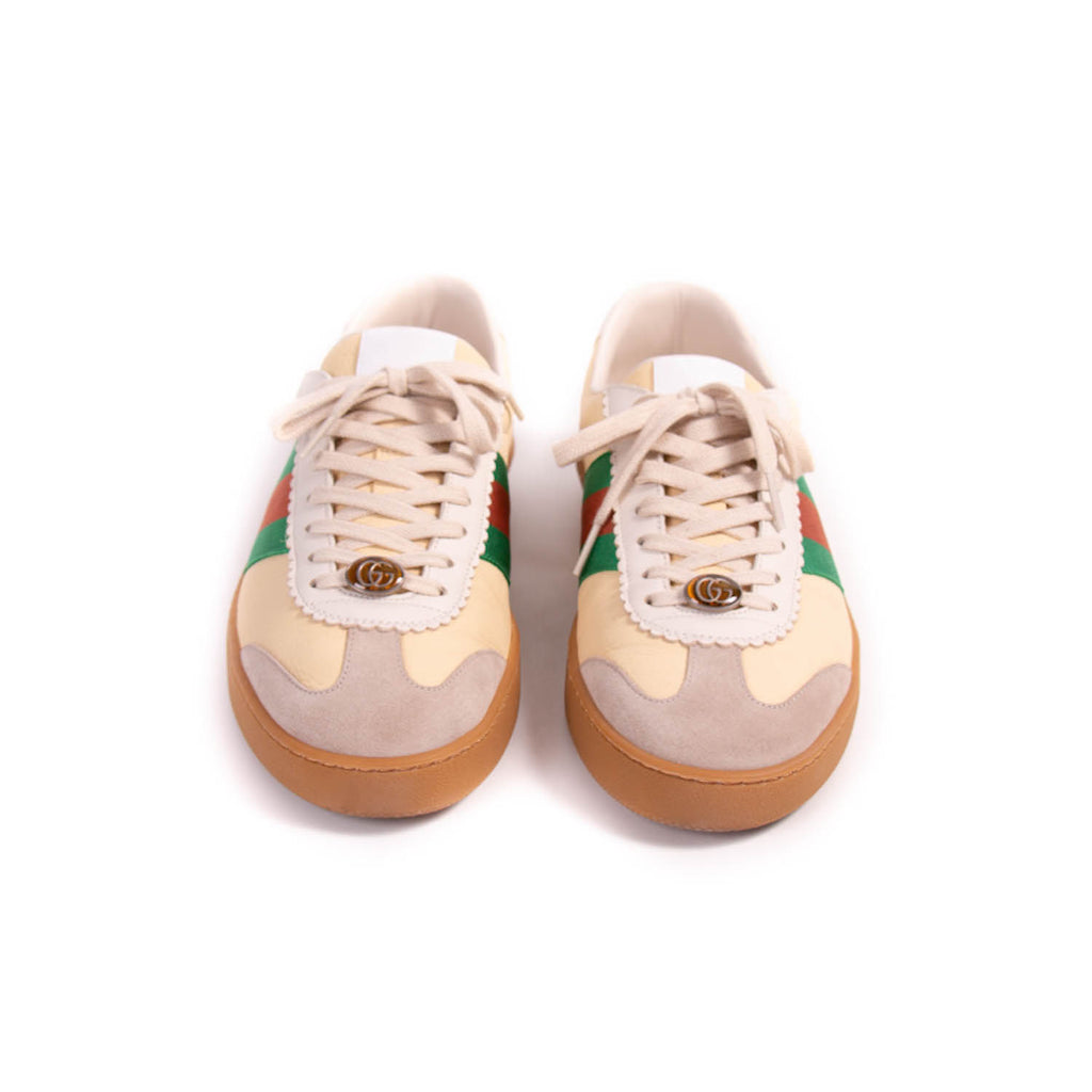 Gucci Ace Leather Bee Sneakers Shoes Gucci - Shop authentic new pre-owned designer brands online at Re-Vogue