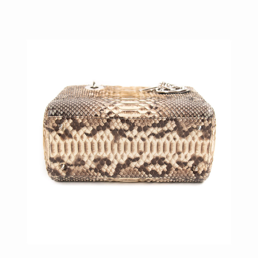 Christian Dior Python Medium Lady Dior Bags Dior - Shop authentic new pre-owned designer brands online at Re-Vogue