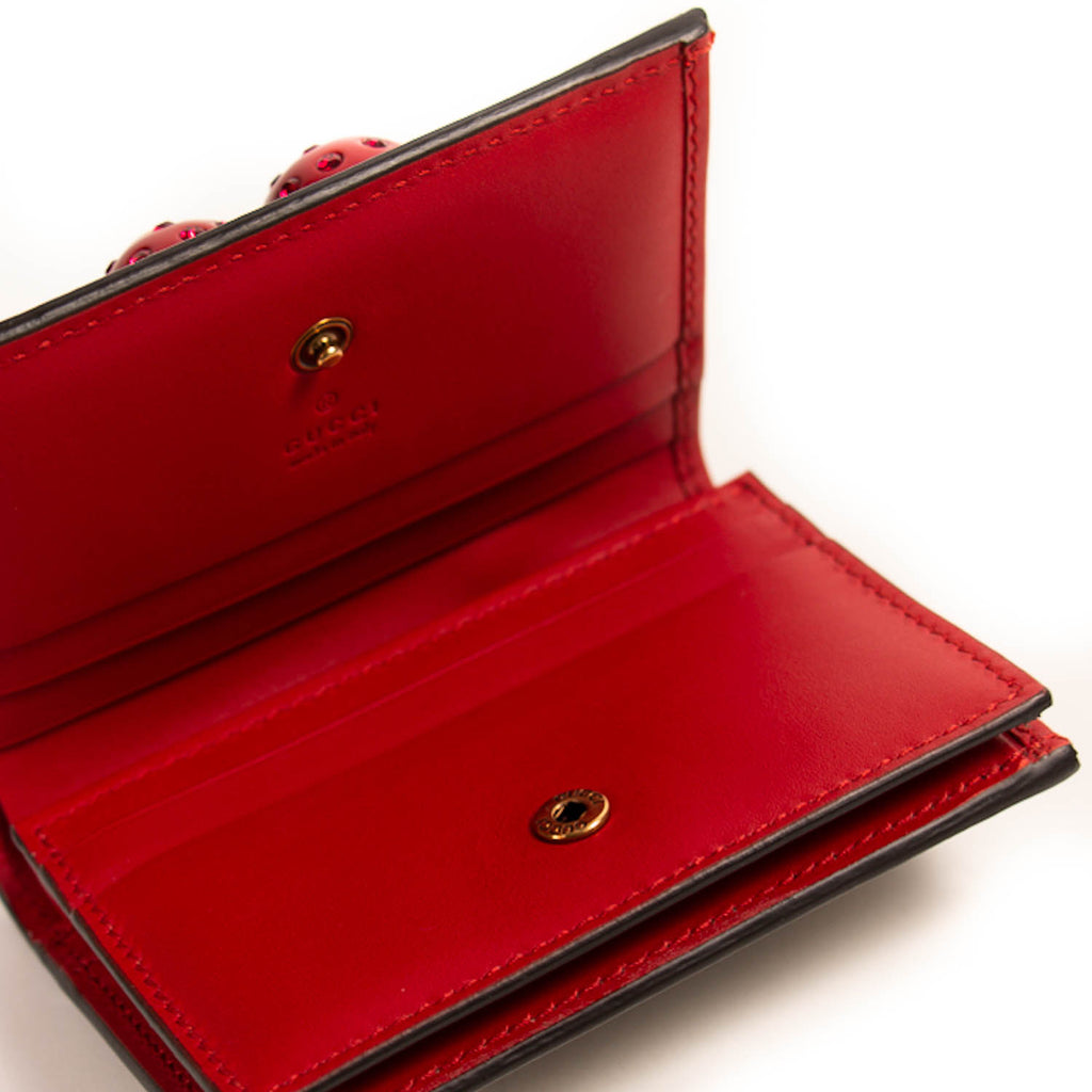 Gucci Cherry Card Case Accessories Gucci - Shop authentic new pre-owned designer brands online at Re-Vogue