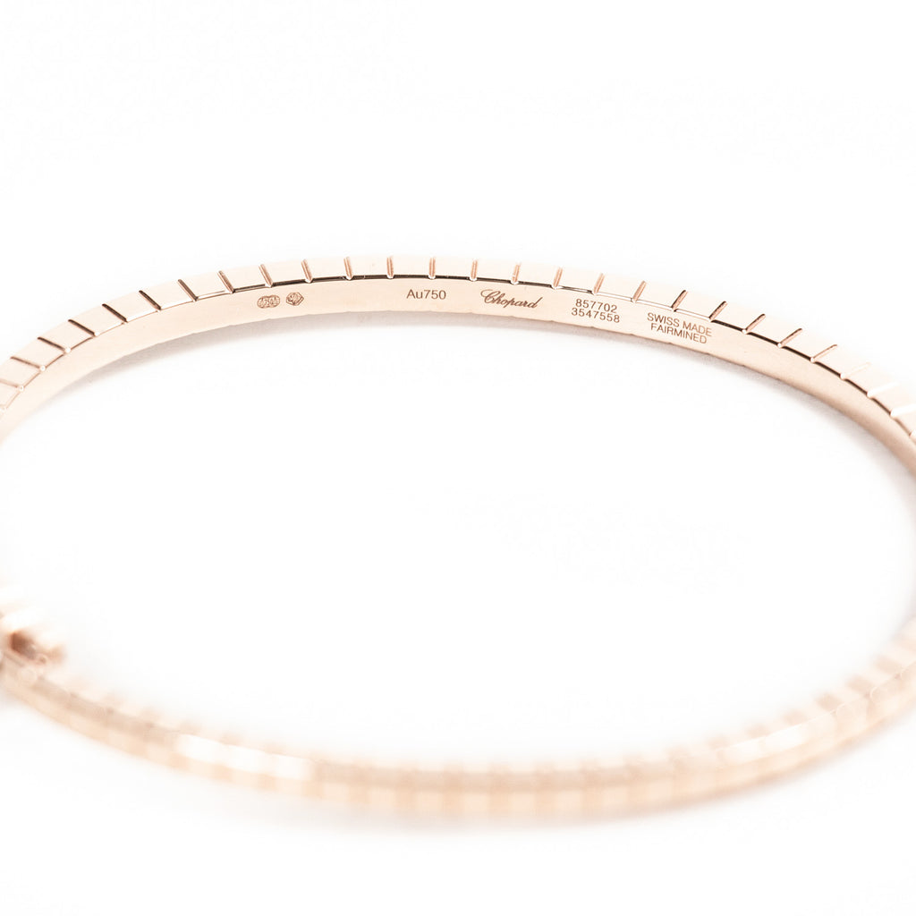 Chopard Ice Cube Rose Gold Bracelet Accessories Chopard - Shop authentic new pre-owned designer brands online at Re-Vogue