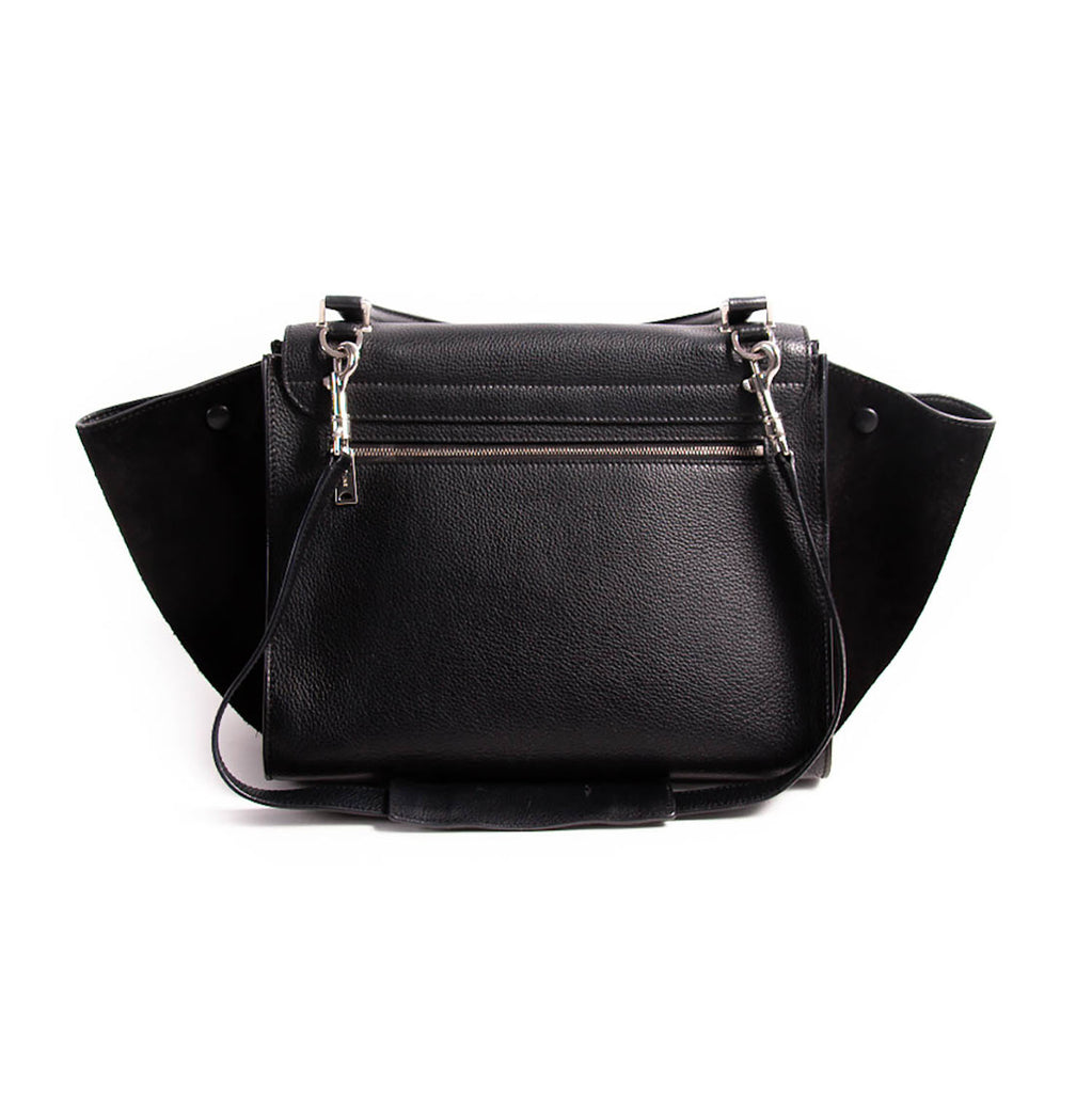 Celine Black Medium Trapeze Bag Bags Celine - Shop authentic new pre-owned designer brands online at Re-Vogue